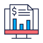 Facebook ads agency animated icon three