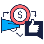 Facebook ads agency animated icon two